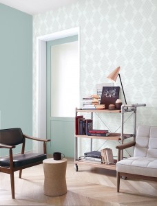 Decal dán tường Giấy dán tường hàn quốc xanh The View -3017-3 Decal dán tường Giấy dán tường hàn quốc xanh The View -3017-3