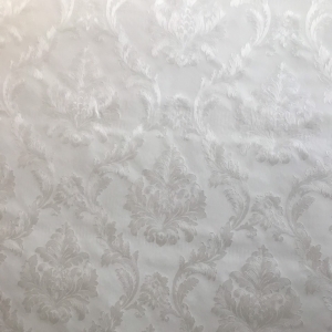 Wandtattoo Klassische Tapete mit weißen Mustern, erhältlich mit Café, Milchtee, schönem Wohnzimmer, 1,2 Meter groß, schön und günstig 【Aufbau möglich】