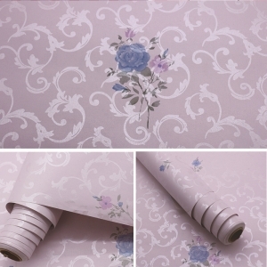 Giấy decal cuộn hoa văn và hoa