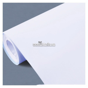Decal dán tường Giấy decal cuộn màu trắng bóng Decal dán tường Giấy decal cuộn màu trắng bóng
