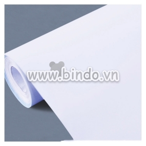 Decal dán tường Giấy decal cuộn màu trắng nhám khổ 1m2
