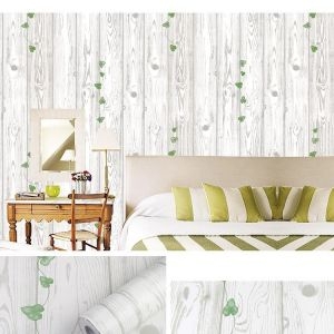 Decal dán tường Giấy decal dán tường vân gỗ trắng có keo khổ 45cm x dài 10 mét Decal dán tường Giấy decal dán tường vân gỗ trắng có keo khổ 45cm x dài 10 mét