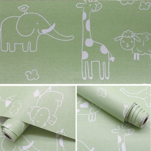Giấy decal cuộn vườn thú