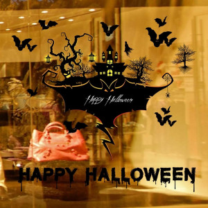 Decal dán tường Halloween 11