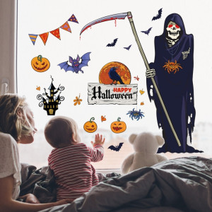 Decal dán tường Halloween 13