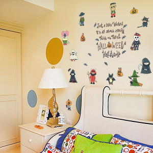 Decal dán tường Halloween 14
