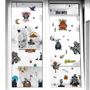 Decal dán tường Halloween-Những bức hình kinh dị Decal dán tường Halloween-Những bức hình kinh dị