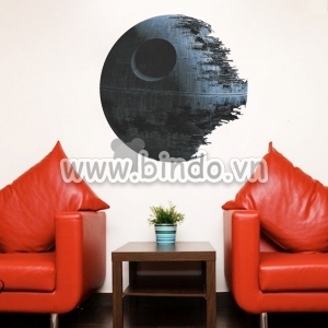 Decal dán tường Hành tinh chết 3D Decal dán tường Hành tinh chết 3D