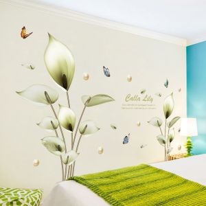 Decal dán tường Hoa trầu bà