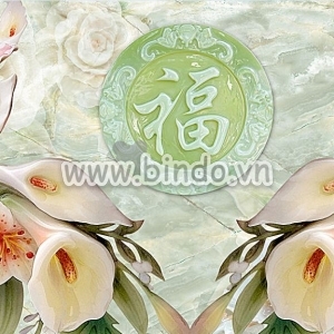 Decal dán tường Tran hoa Rum Tím khổ lớn Decal dán tường Tran hoa Rum Tím khổ lớn