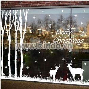 Decal dán tường Decal Merry Christmas 3 Decal dán tường Decal Merry Christmas 3