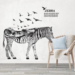 Decal dán tường Decal dán ngựa vằn, dán 2 mặt có sẵn keo, trang trí quán cafe, ở TPHCM khổ 1,20 X 1,10 (m) (dài x rộng) Decal dán tường Decal dán ngựa vằn, dán 2 mặt có sẵn keo, trang trí quán cafe, ở TPHCM khổ 1,20 X 1,10 (m) (dài x rộng)