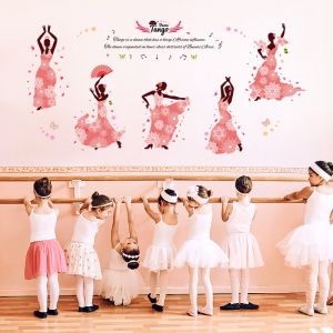Decal dán tường Decal dán những cô gái nhảy múa, có sẵn keo, trang trí quán cafe, ở TPHCM 1,45 x 0,68 (m)(dài x rộng) Decal dán tường Decal dán những cô gái nhảy múa, có sẵn keo, trang trí quán cafe, ở TPHCM 1,45 x 0,68 (m)(dài x rộng)