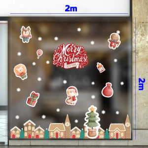 Decal dán tường Decal Noel - Noel ngộ nghĩnh Decal dán tường Decal Noel - Noel ngộ nghĩnh