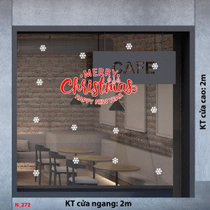 Decal dán tường Decal Noel - chữ giáng sinh Decal dán tường Decal Noel - chữ giáng sinh
