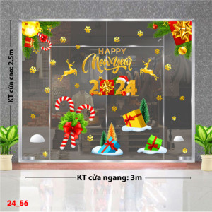 Decal dán tường Decal Noel - Hộp quà giáng sinh 2 Decal dán tường Decal Noel - Hộp quà giáng sinh 2