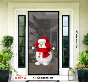 Decal dán tường Decal Noel - Người tuyết 4 Decal dán tường Decal Noel - Người tuyết 4