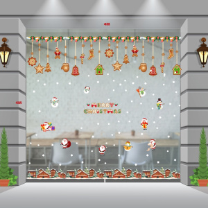 Decal dán tường Noel - Người tuyết vui cùng giáng sinh