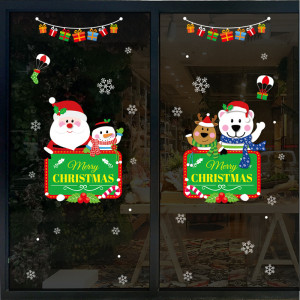 Decal dán tường Decal Noel - Noel dán cửa kính Decal dán tường Decal Noel - Noel dán cửa kính