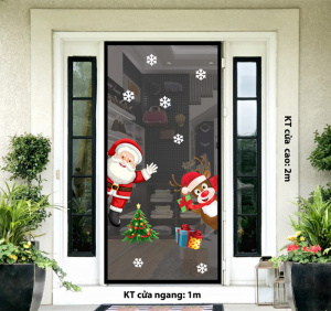 Decal dán tường Decal Noel - Ông già xin chào Decal dán tường Decal Noel - Ông già xin chào