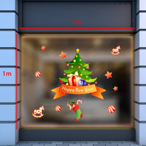 Decal dán tường Decal Noel- Cây thông xanh 3 Decal dán tường Decal Noel- Cây thông xanh 3