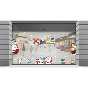 Decal dán tường Decal Noel- Những chú chim cánh cụt nô đùa giáng sinh Decal dán tường Decal Noel- Những chú chim cánh cụt nô đùa giáng sinh