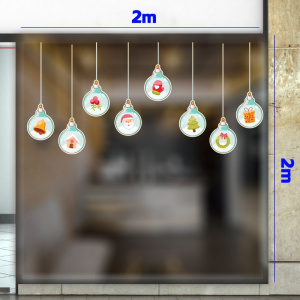Decal dán tường Decal Noel- Những qua châu đáng yêu 1 Decal dán tường Decal Noel- Những qua châu đáng yêu 1