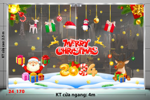 Decal dán tường Decal Noel- Noel 170 Decal dán tường Decal Noel- Noel 170