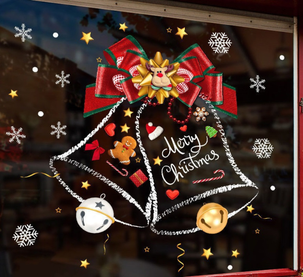 Decal dán tường Decal Noel -Qủa chuông Noel (H) Decal dán tường Decal Noel -Qủa chuông Noel (H)