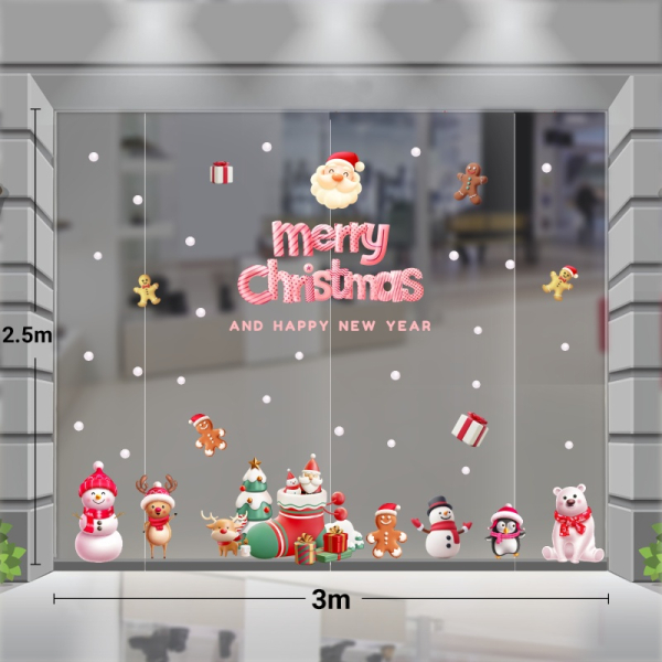 Decal dán tường Decal Noel (T) - Noel vui nhộn Decal dán tường Decal Noel (T) - Noel vui nhộn
