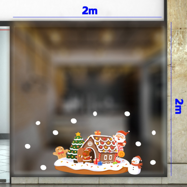 Decal dán tường Decal Noel (T) 124 Decal dán tường Decal Noel (T) 124