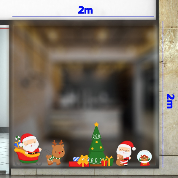 Decal dán tường Decal Noel (T) 140 Decal dán tường Decal Noel (T) 140