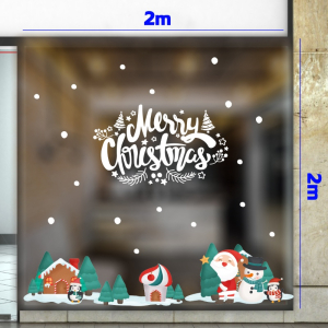 Decal dán tường Decal Noel (T) combo 2m (113-121) Decal dán tường Decal Noel (T) combo 2m (113-121)