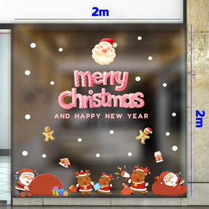Decal dán tường Decal Noel (T) combo 2m (139+ 141) Decal dán tường Decal Noel (T) combo 2m (139+ 141)