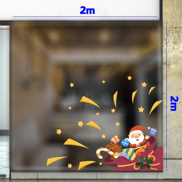 Decal dán tường Decal Noel (T)136 Decal dán tường Decal Noel (T)136