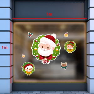 Decal dán tường Decal Noel- Vòng nguyệt quế giáng sinh Decal dán tường Decal Noel- Vòng nguyệt quế giáng sinh