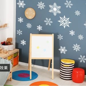 Decal dán tường Noel 109 - Bông tuyết mới 2