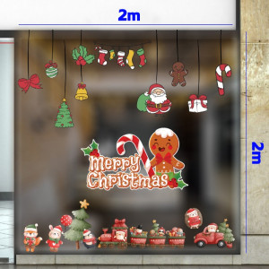 Decal dán tường Decal Noel- Những ông già ngộ nghĩnh Decal dán tường Decal Noel- Những ông già ngộ nghĩnh