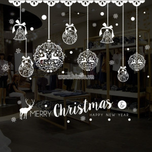 Decal dán tường Noel 39