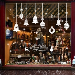 Decal dán tường Noel 66 -Dây treo chuông noel