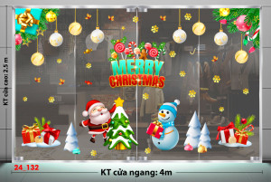 Decal dán tường Decal Noel-Noel to 1 4m Decal dán tường Decal Noel-Noel to 1 4m