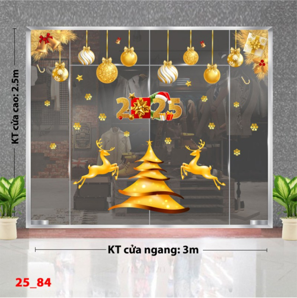Decal dán tường Decal Noel combo 84 Decal dán tường Decal Noel combo 84