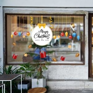 Decal dán tường Noel-Dây treo giáng sinh