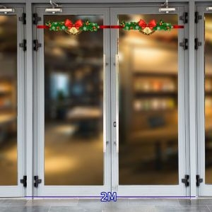 Decal dán tường Decal Noel-Dây treo trang trí 2 Decal dán tường Decal Noel-Dây treo trang trí 2