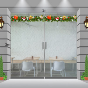 Decal dán tường Decal Noel-Hoa trang trí giáng sinh 3 Decal dán tường Decal Noel-Hoa trang trí giáng sinh 3