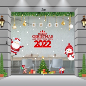 Decal dán tường Decal Noel-Lấp ló, vui mừng đón giáng sinh Decal dán tường Decal Noel-Lấp ló, vui mừng đón giáng sinh