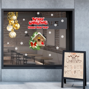 Decal dán tường Decal Noel-Ngôi nhà giáng sinh Decal dán tường Decal Noel-Ngôi nhà giáng sinh