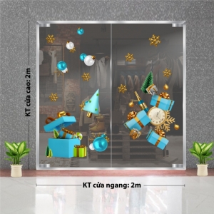 Decal dán tường Decal Noel-Trang trí noel 2 Decal dán tường Decal Noel-Trang trí noel 2