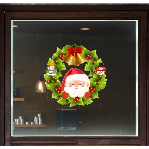 Decal dán tường Decal Noel-Vòng nguyệt quế 11 Decal dán tường Decal Noel-Vòng nguyệt quế 11