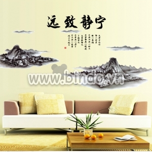 Decal dán tường Decal dán non nước hữu tình, chi tiết rời, trang trí quán cafe, khổ 0,35 x 0,8 (m) (dài x rộng) ở TPHCM Decal dán tường Decal dán non nước hữu tình, chi tiết rời, trang trí quán cafe, khổ 0,35 x 0,8 (m) (dài x rộng) ở TPHCM